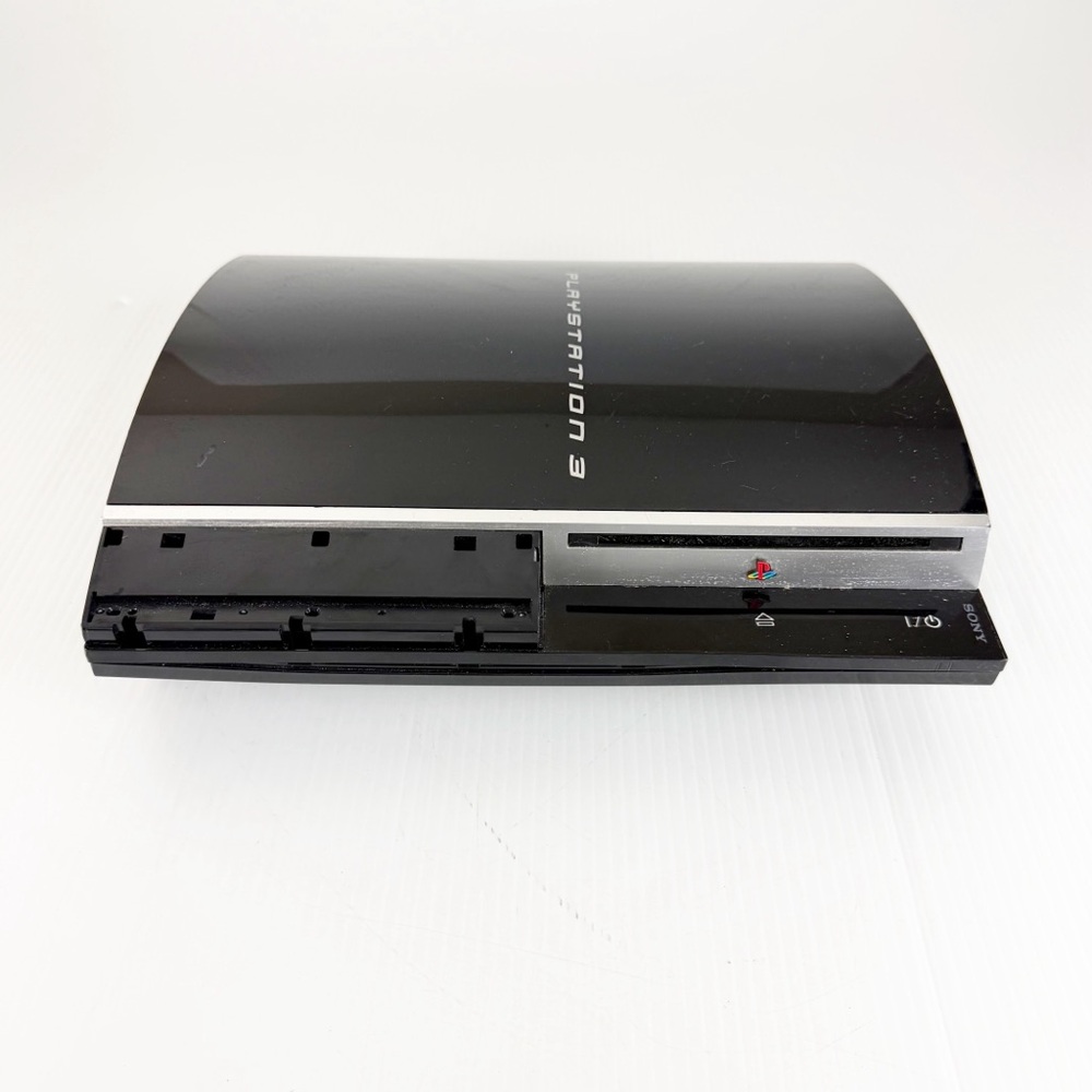 Sony PlayStation 3 PS3 Fat Black Video Game Console CECHG01 AS IS For Parts
